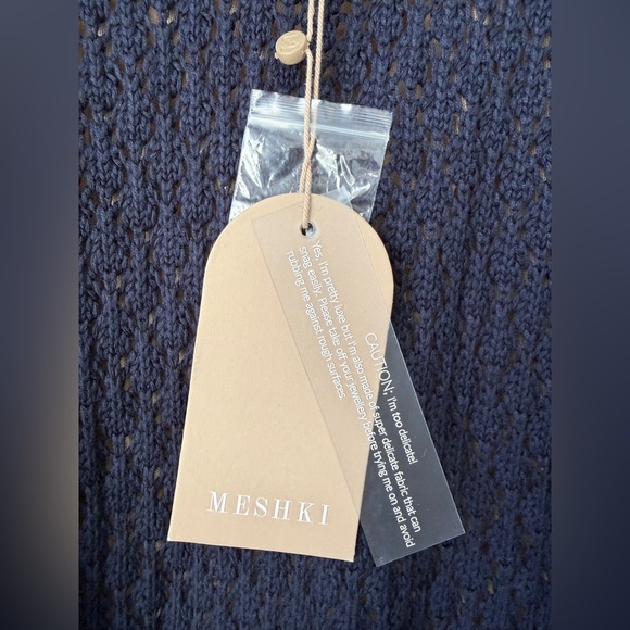 MESHKI Julia Crochet Open Back Maxi Dress - Picture 7 of 9